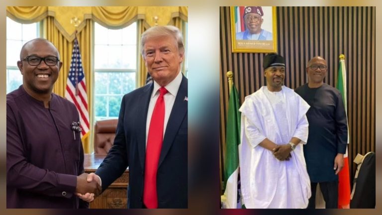 Peter Obi breaks silence over Viral Claims of meeting Trump and MC Oluomo Peter Obi breaks silence over Viral Claims of meeting Trump and MC Oluomo