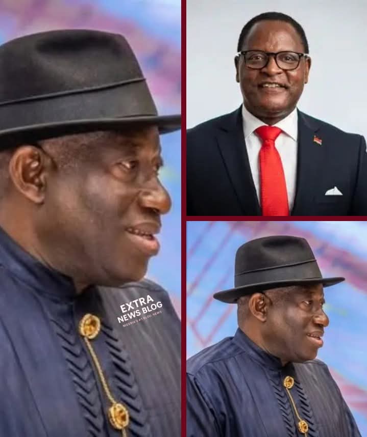 Goodluck Jonathan Applauds Malawi’s President For Accepting Election Defeat Goodluck Jonathan Applauds Malawi’s President For Accepting Election Defeat