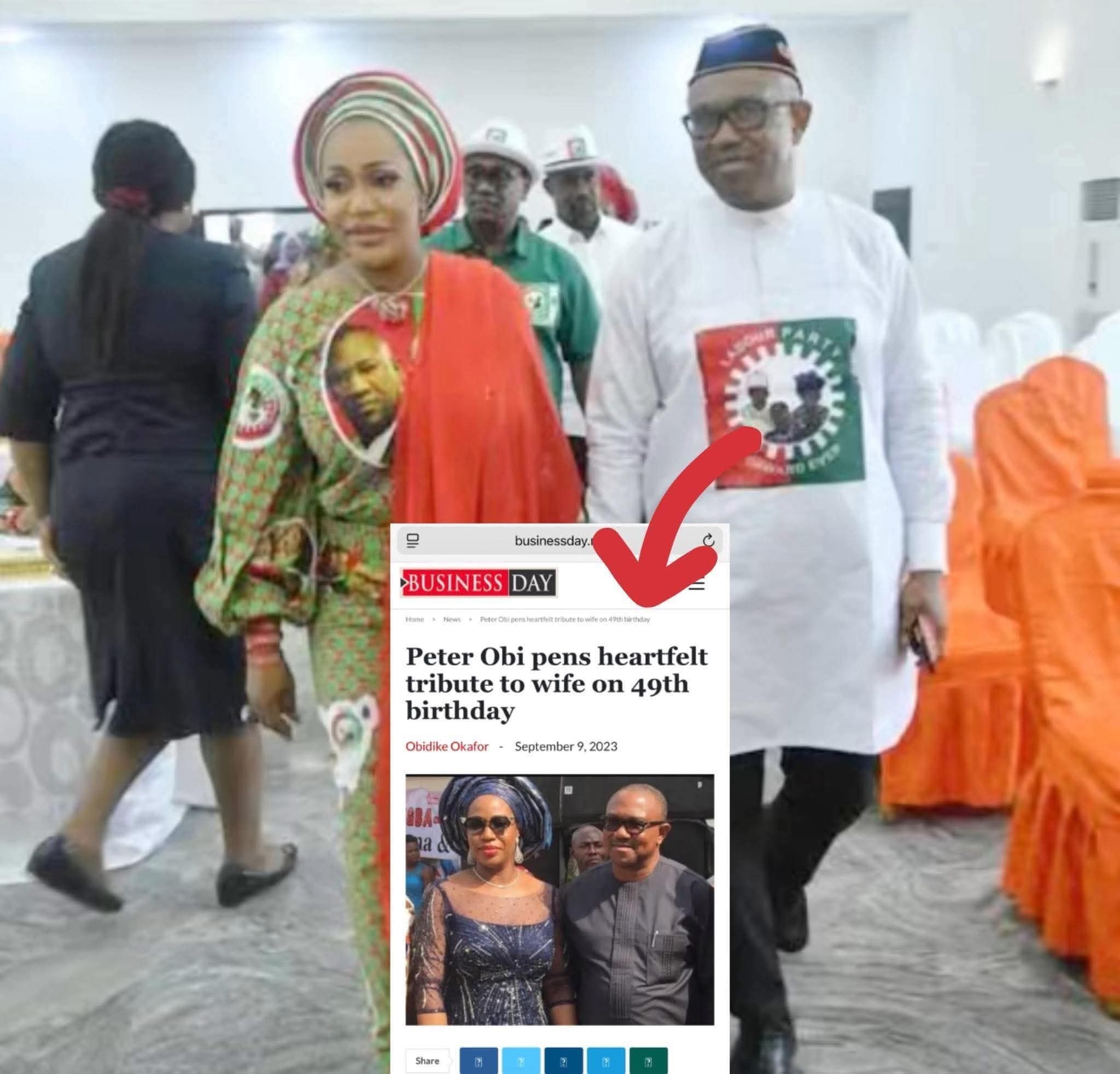 Peter Obi married his wife as an underage – Reno Omokri