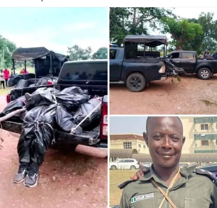 LGA Chairman Receives B0dies of 8 Fallen Police Officers K!lled by Bandits