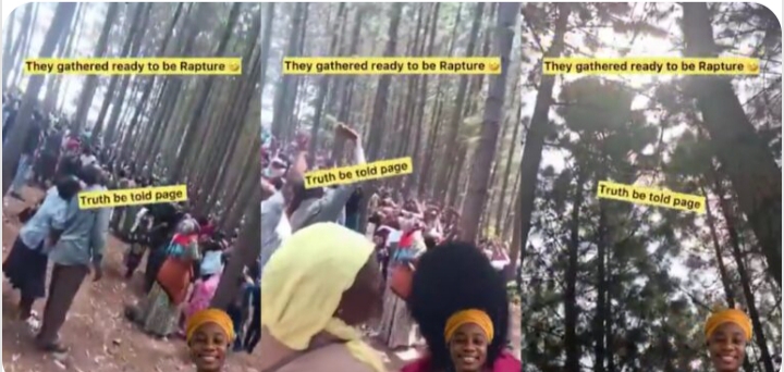 Church members in frenzy as thousands gather for ‘Rapture’ Church members in frenzy as thousands gather for ‘Rapture’