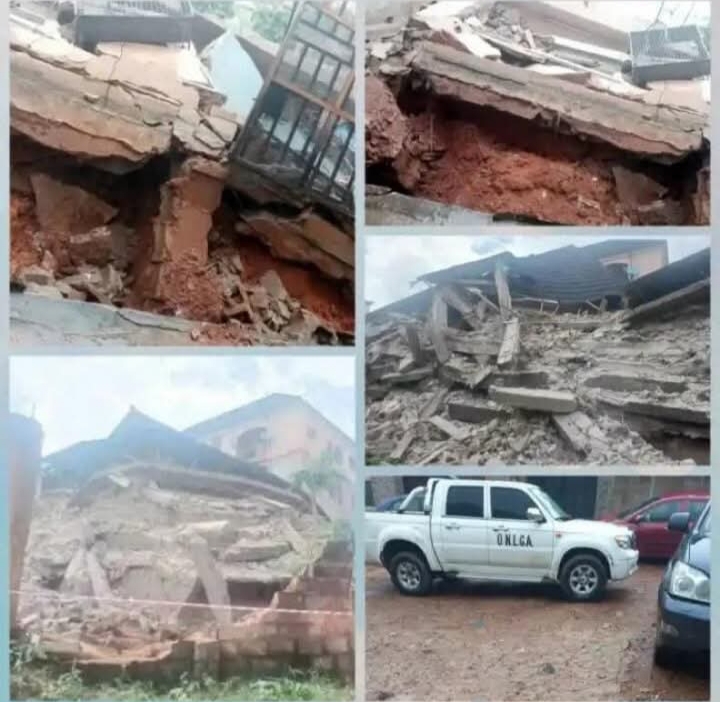 One d!es as Anambra records two building c0llapses in one week