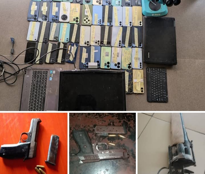 Police arrest six suspected g√n runners