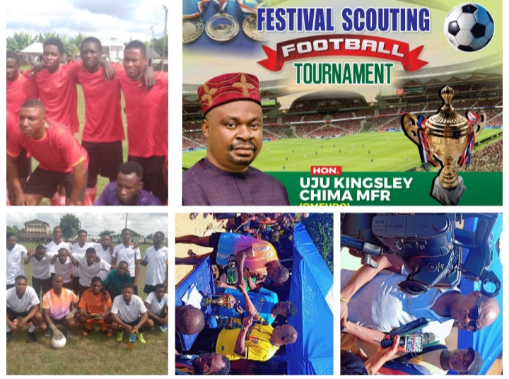 HON. UJU KINGSLEY CHIMA (OMEUDO)’S 20 MILLION EGBEMA FESTIVAL SCOUTING FOOTBALL COMPETITION LIGHTS UP MMAHU (EZEMMA) TOWN. HON. UJU KINGSLEY CHIMA (OMEUDO)’S 20 MILLION EGBEMA FESTIVAL SCOUTING FOOTBALL COMPETITION LIGHTS UP MMAHU (EZEMMA) TOWN.