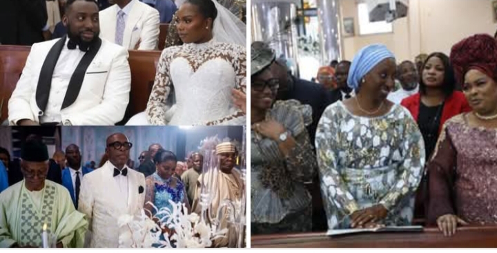 Atiku, Osinbajo, Patience Jonathan, Alex Otti, El-Rufai, others attend Amaechi’s son’s wedding