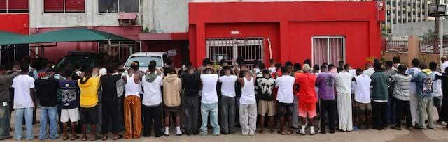 EFCC arrests 92 suspected internet fraudsters in Benin