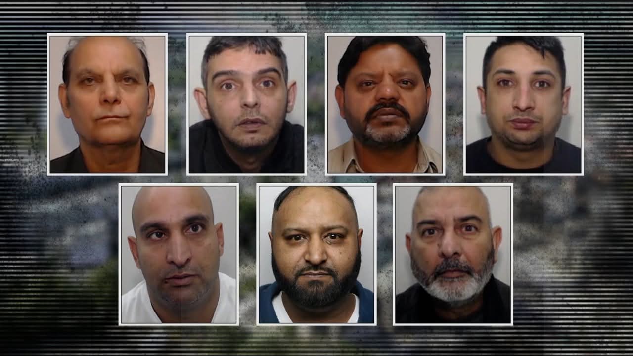 Grooming gang who assault£d 2 teens and passed them around as ‘s£x slaves’ are jailed for 174 years