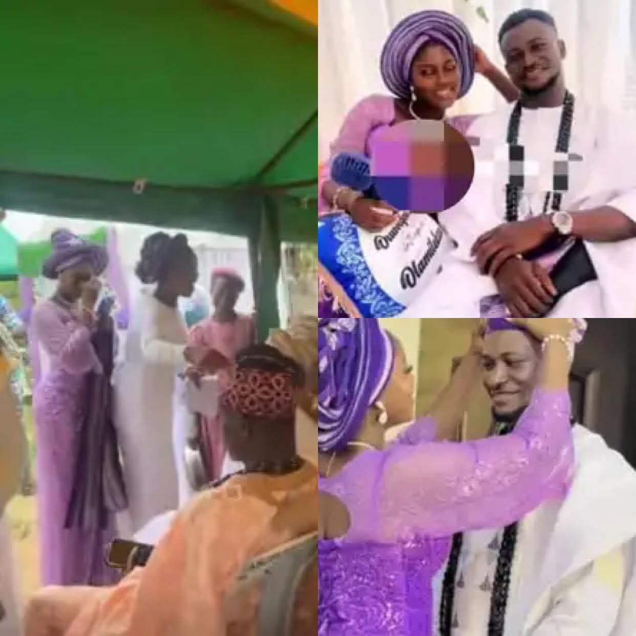 The Love of My Life”: Nigerian Lady Marries Man She Met at NYSC Camp, Wedding Video Trends
