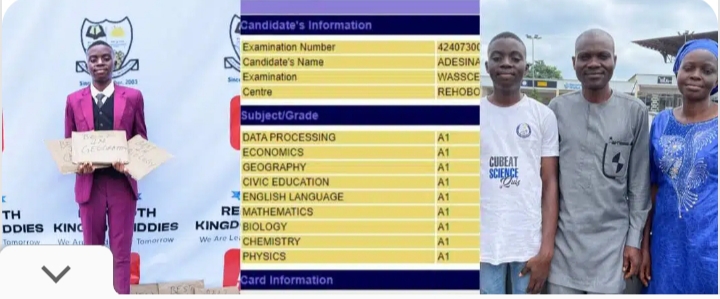 We can’t afford university” – Brilliant student with 9As in WAEC stuck at home