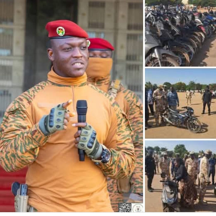 Burkina Faso Police Recover Over 150 Stolen Motorcycles, Return Them to Owners