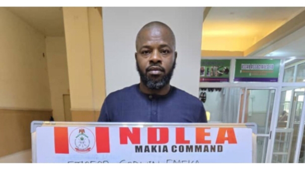 NDLEA Arrest Lagos, Onitsha Boutique Owner With 127 Wraps Of Cocaine Concealed In Stomach, Underwear NDLEA Arrest Lagos, Onitsha Boutique Owner With 127 Wraps Of Cocaine Concealed In Stomach, Underwear