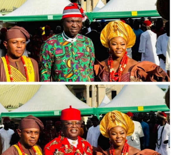 Gov Nwifuru, Minister Umahi Cement Political Relationship As Siblings Marry In Ebonyi