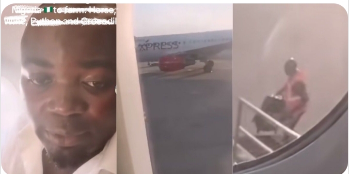 After 15 years abroad, Man returns to Nigeria, becomes a farmer