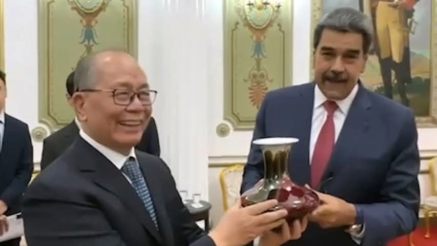 MADURO was captured after meeting with Chinese officials in country’s capital to discuss joining forces against the US government