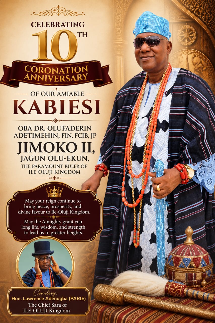 Adenugba Hails Oba Olufaderin Adetimehin’s Decade of Transformational Leadership in Ile-Oluji