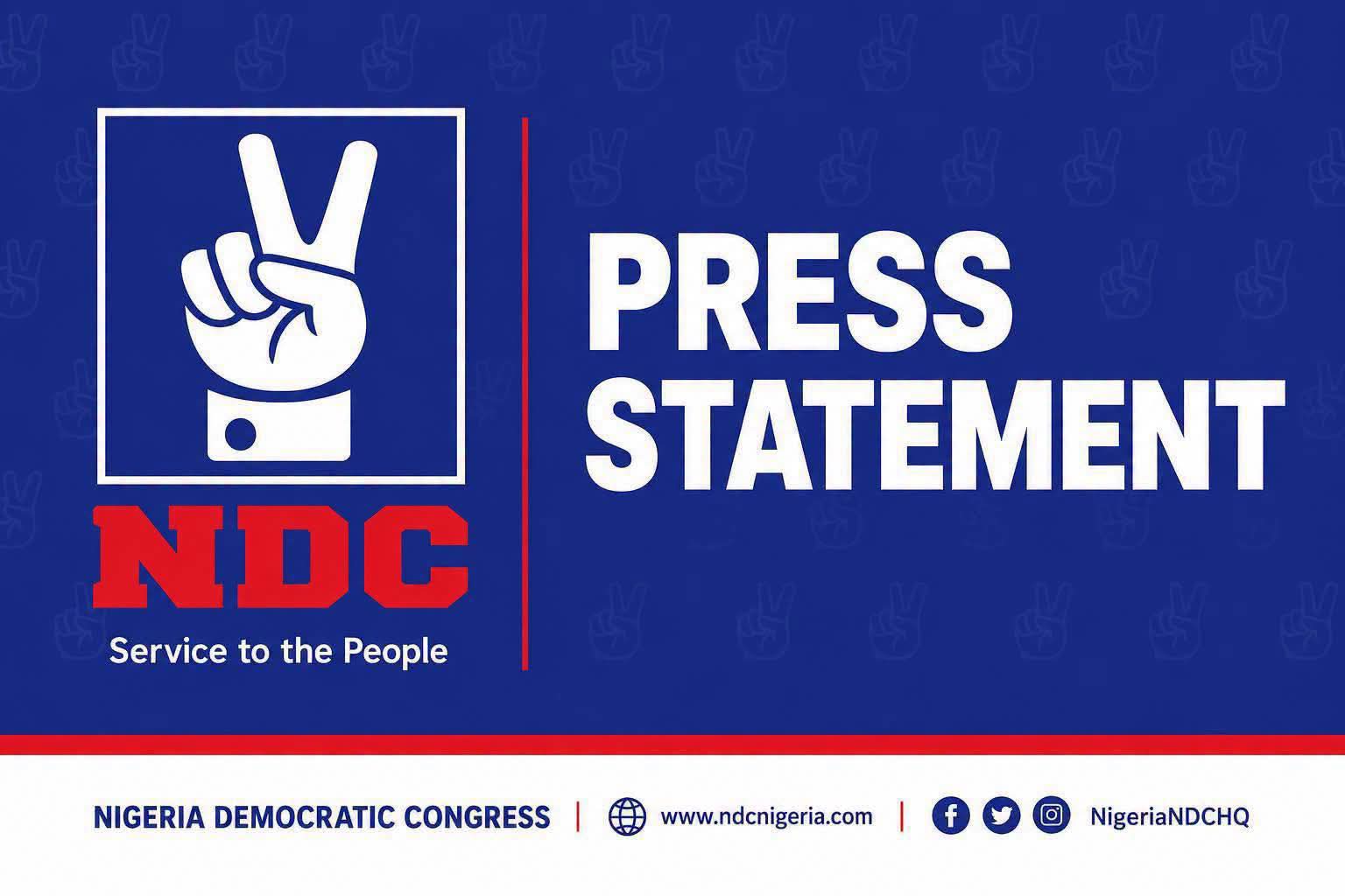 2027 elections: NDC to pick new candidates after defections to APC