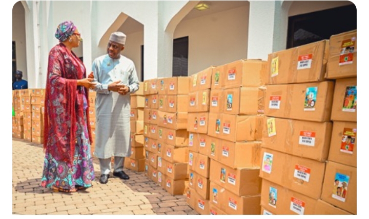 First Lady Donates 140,000 Girl Child Development Books to Public Schools Nationwide