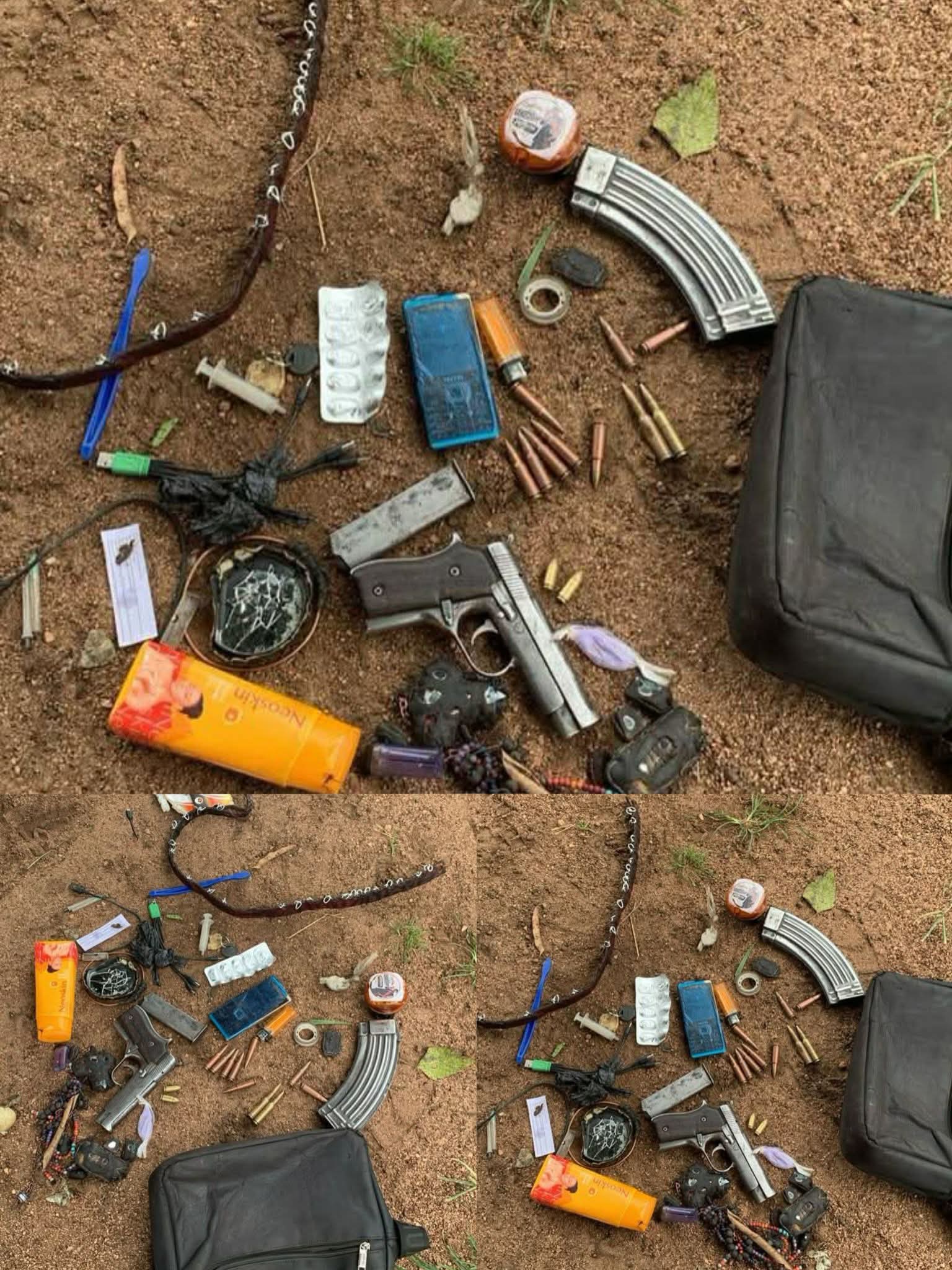 ISWAP Fighter Flees Mandara Mountains, Surr£nders With AK-47 and 28 Bullets to Nigerian Troops ISWAP Fighter Flees Mandara Mountains, Surr£nders With AK-47 and 28 Bullets to Nigerian Troops