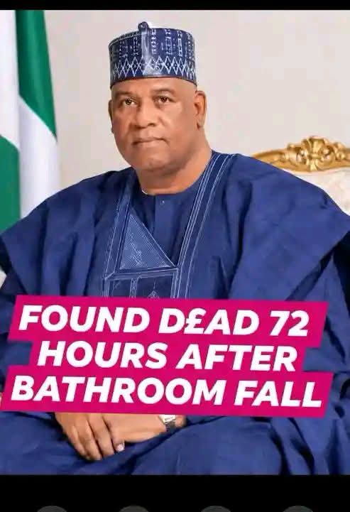 Senator Bello Mandiya Found D£ad 72 Hours After He Reportedly Sl!pped and H!t His Head in the Bathroom in Abuja